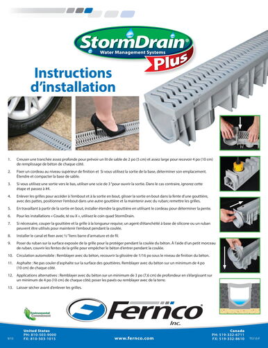 StormDrain Plus - Your Complete Surface Water Drainage Solution